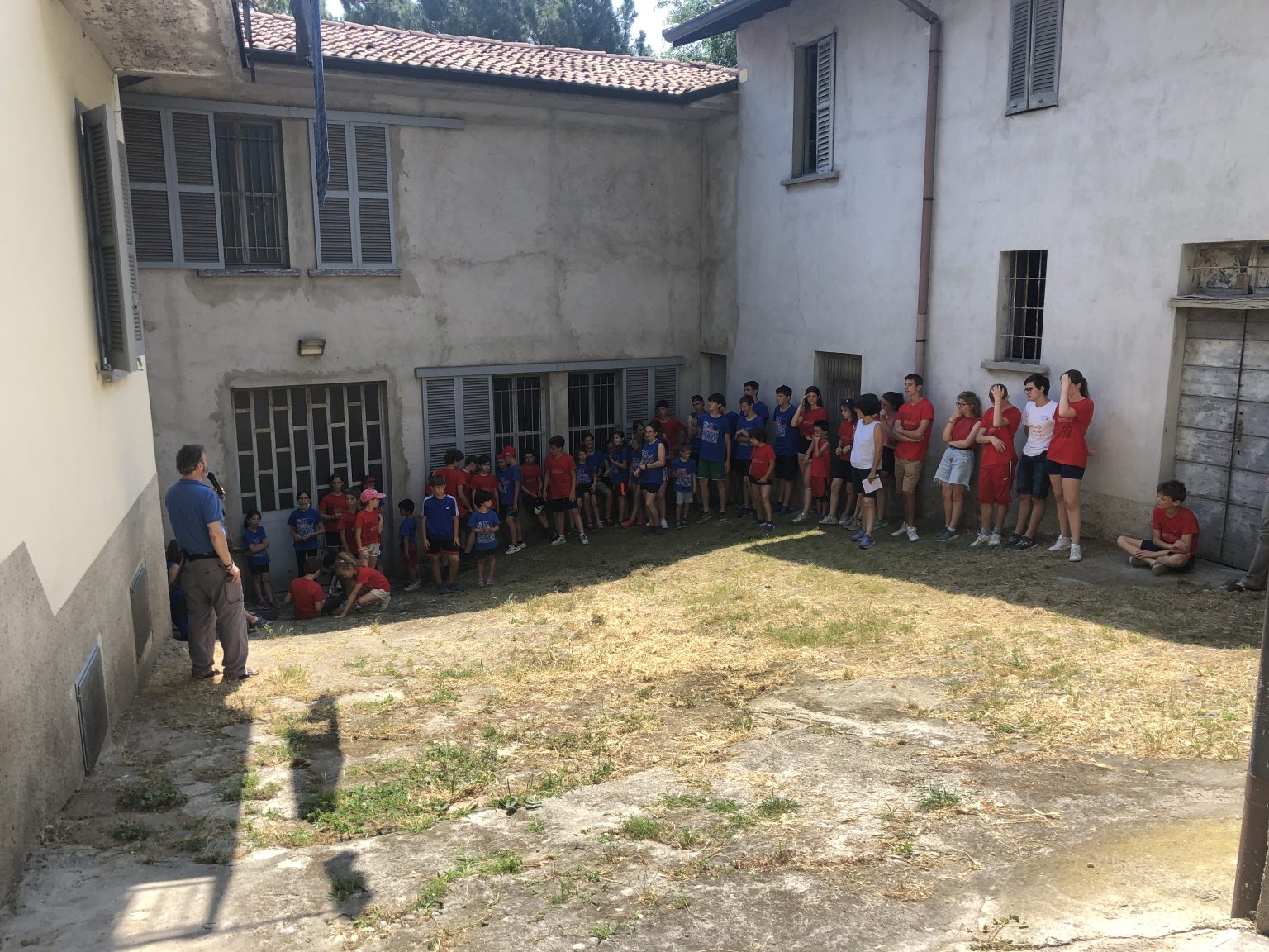 Un oratorio in visita sul percorso di don Mario